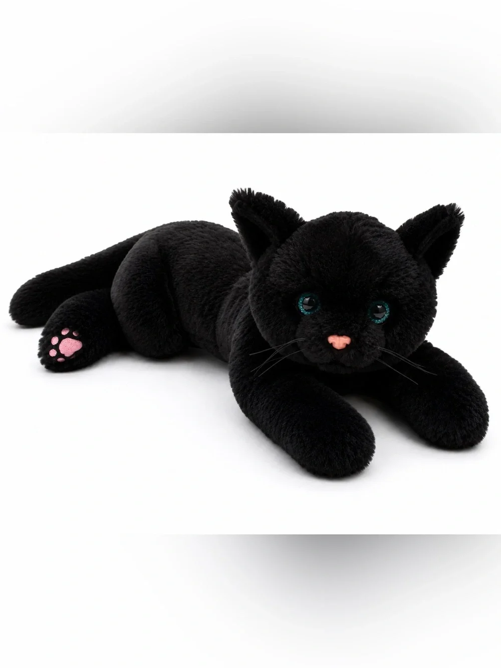 LITTLE CUCU Black Cat Plush Stuffed Animal